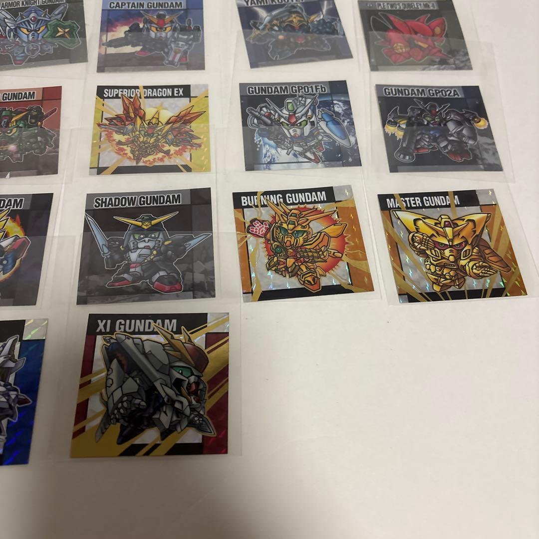 最新弾 元祖SDガンダム スナック2 メタリックシール 全33種フルコンプ
