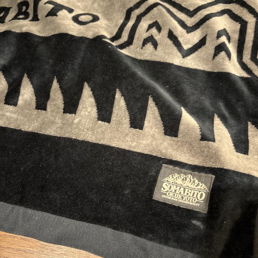 SOMABITO スカルデザイン フリースブランケット