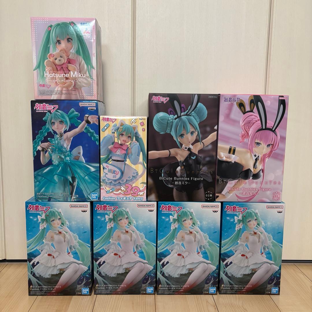 初音ミク フィギュア 9体