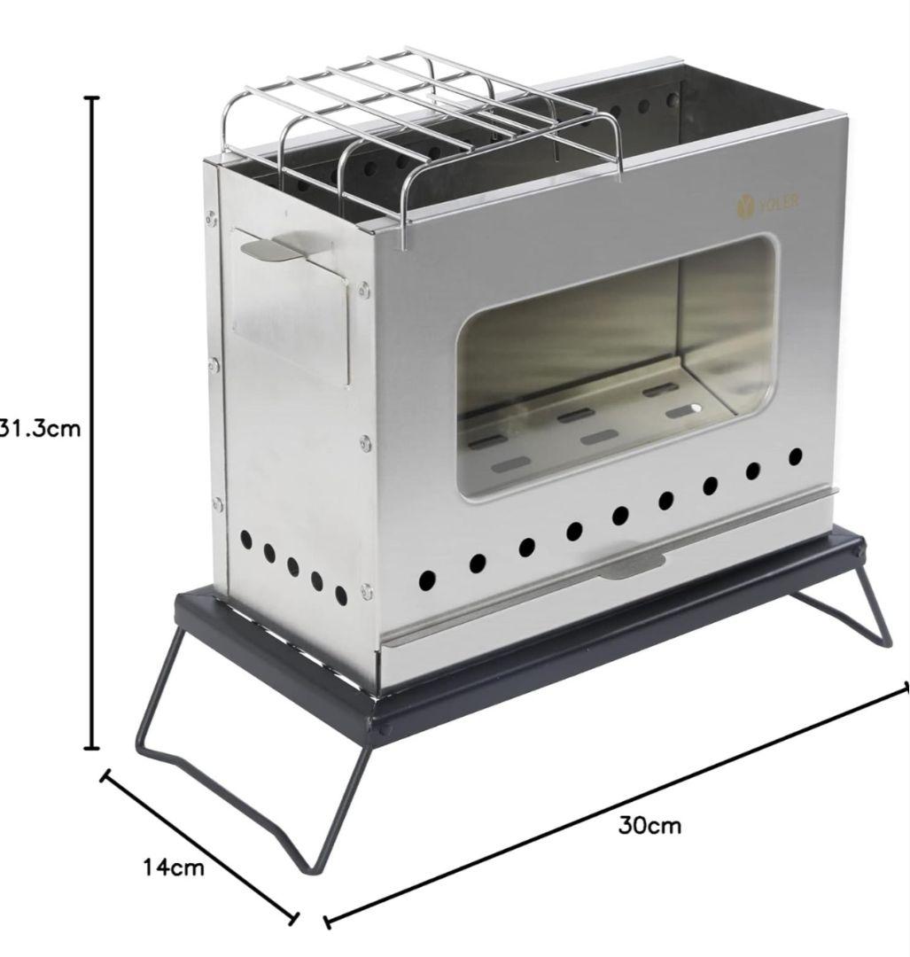 YOLER 焚き火台 2次燃焼 二次燃焼