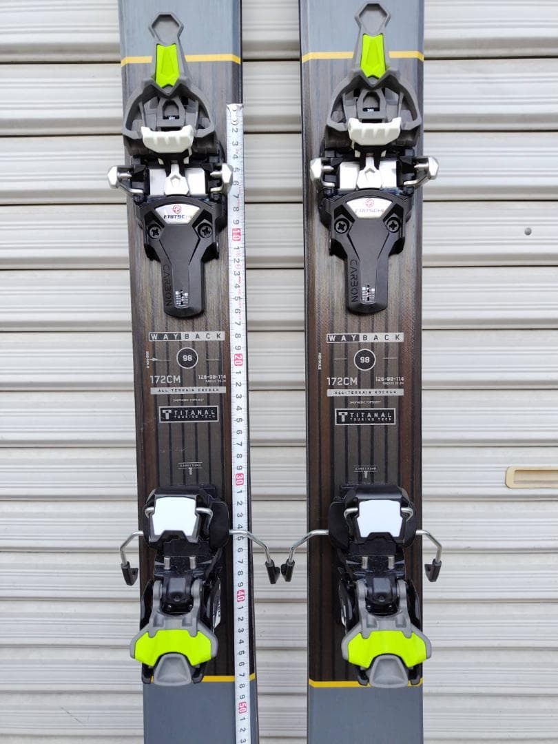 K2 WAYBACK 98 172cm バックカントリースキー板