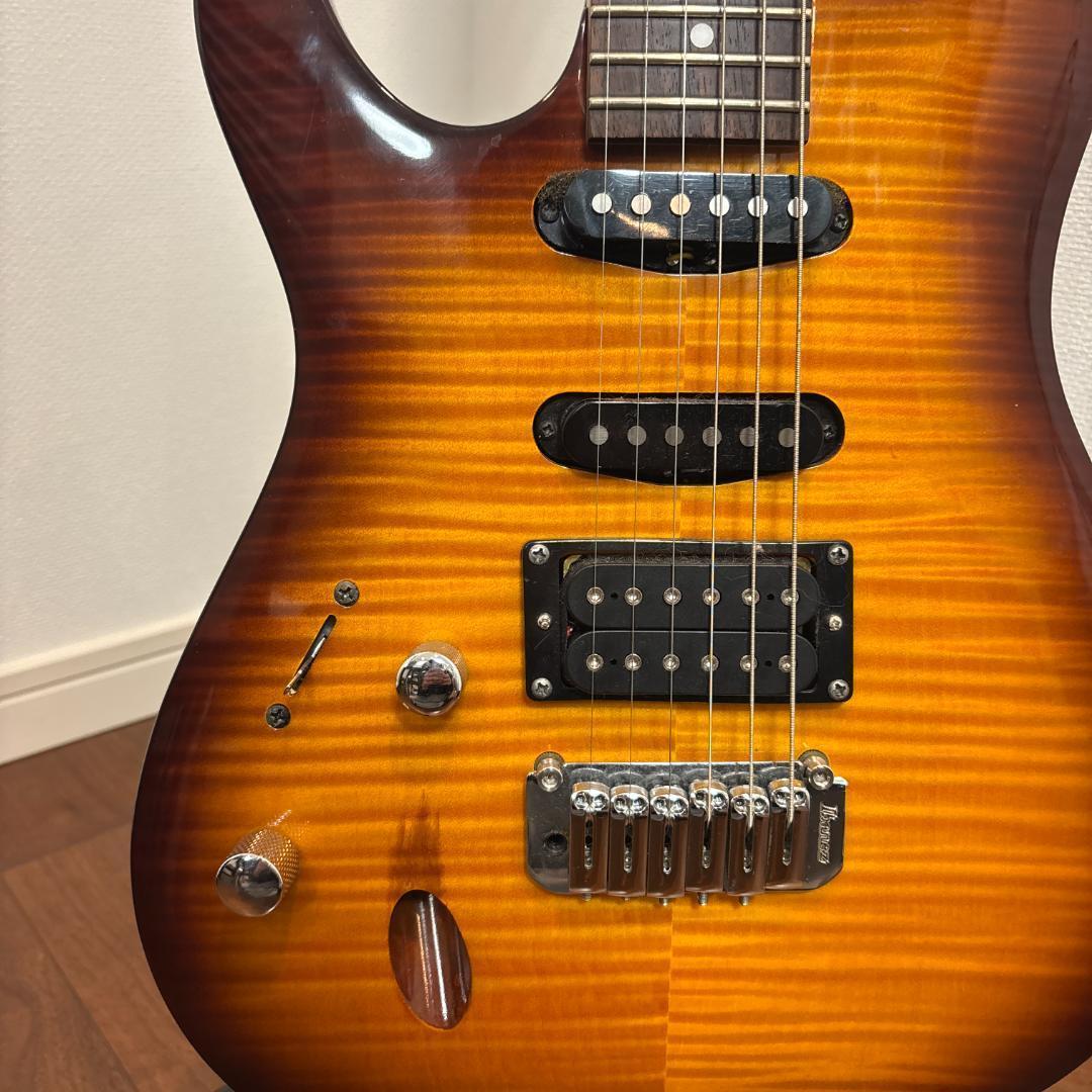 希少　Ibanez SA160 FML　エレキギター　レフティ　アーム付　左利き