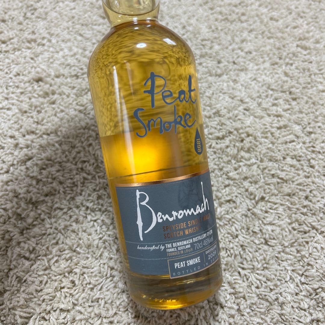 旧ボトル‼️ BENROMACH ベンロマック　ピートスモーク2009