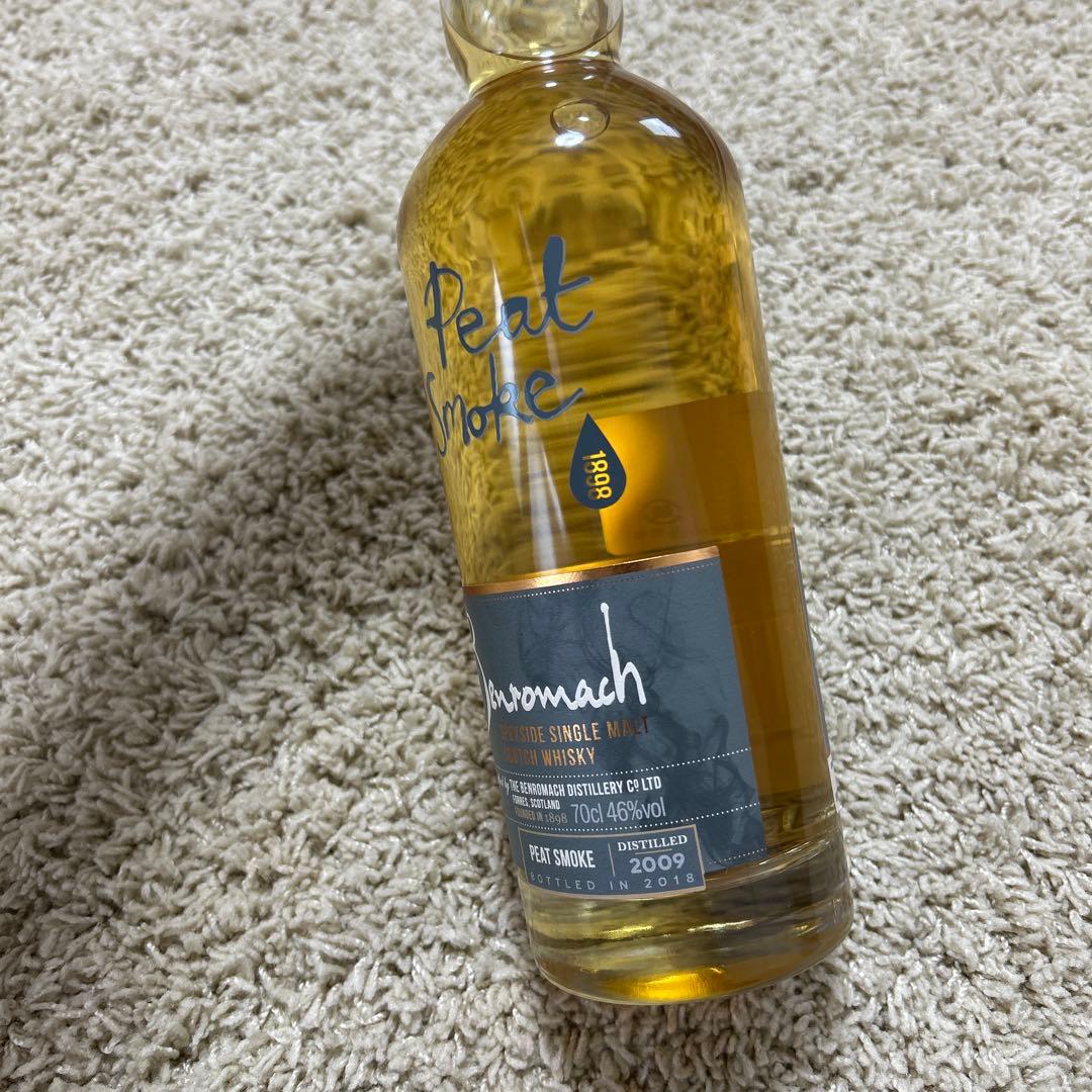 旧ボトル‼️ BENROMACH ベンロマック　ピートスモーク2009