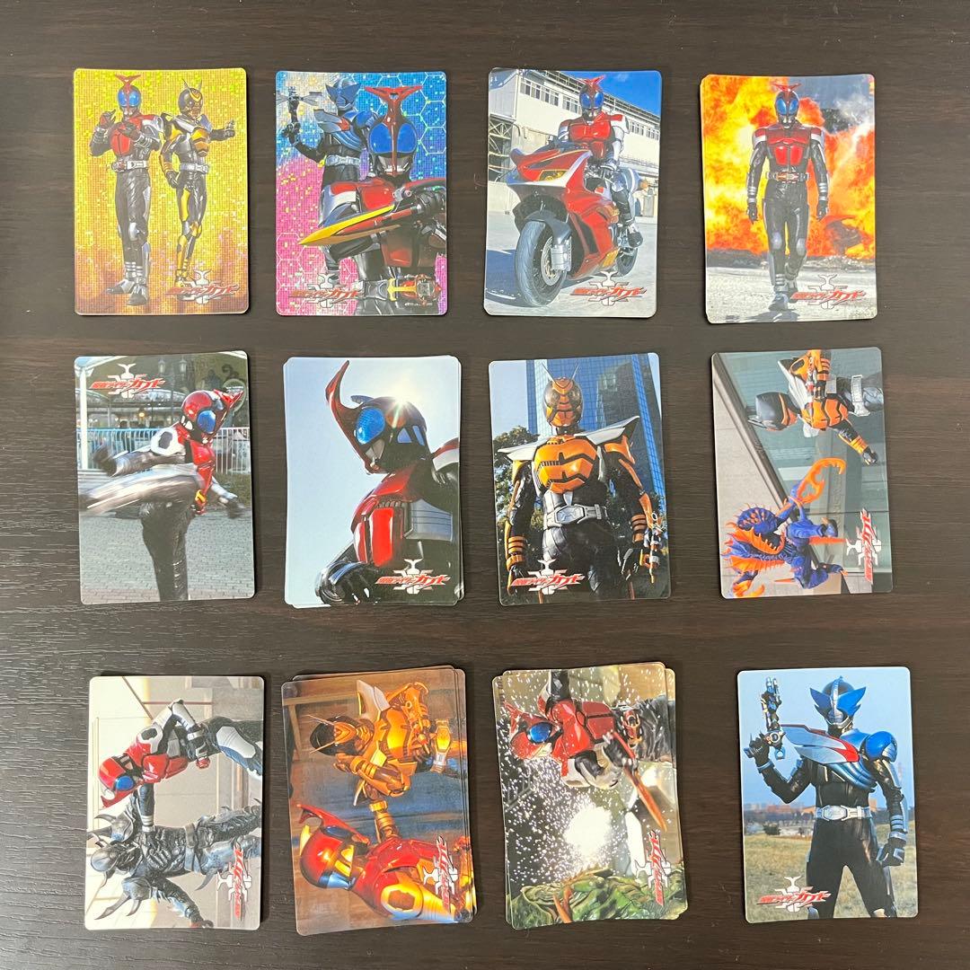 仮面ライダーカブト　カード（コンプリート済み）　丸太食品　ソーセージ