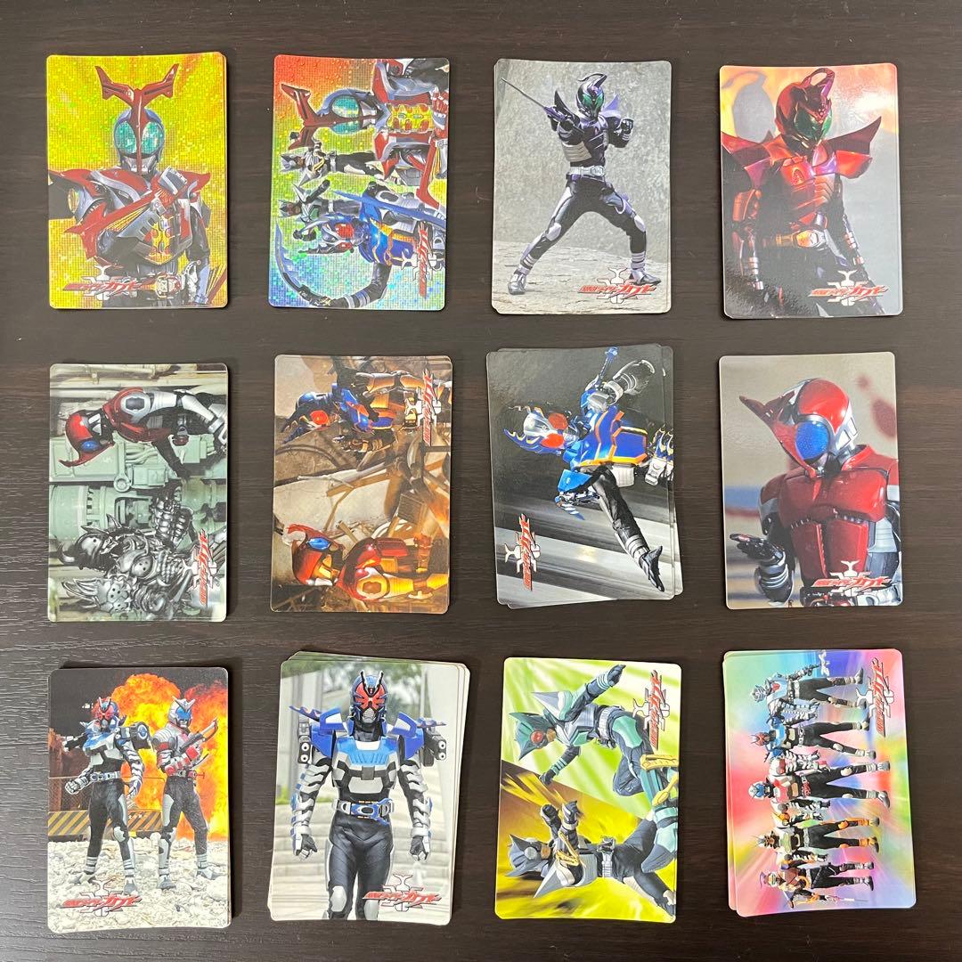 仮面ライダーカブト　カード（コンプリート済み）　丸太食品　ソーセージ