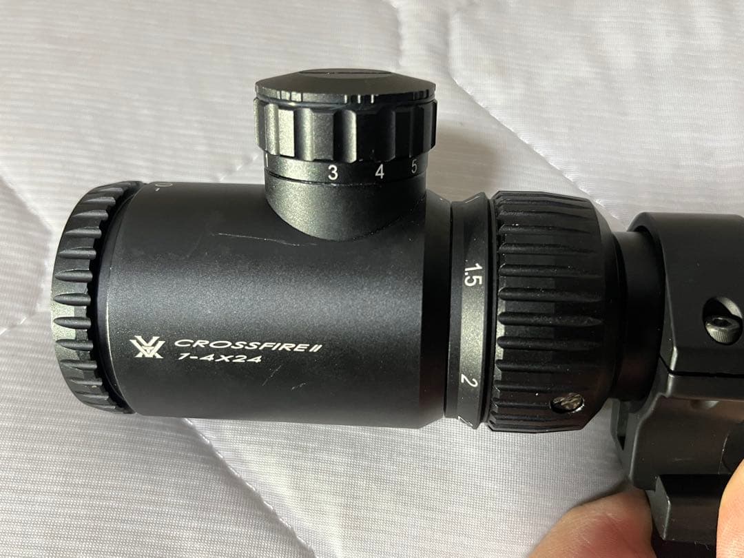 [ボルテックス実物スコープ]vortexcrossfire II1-4×24