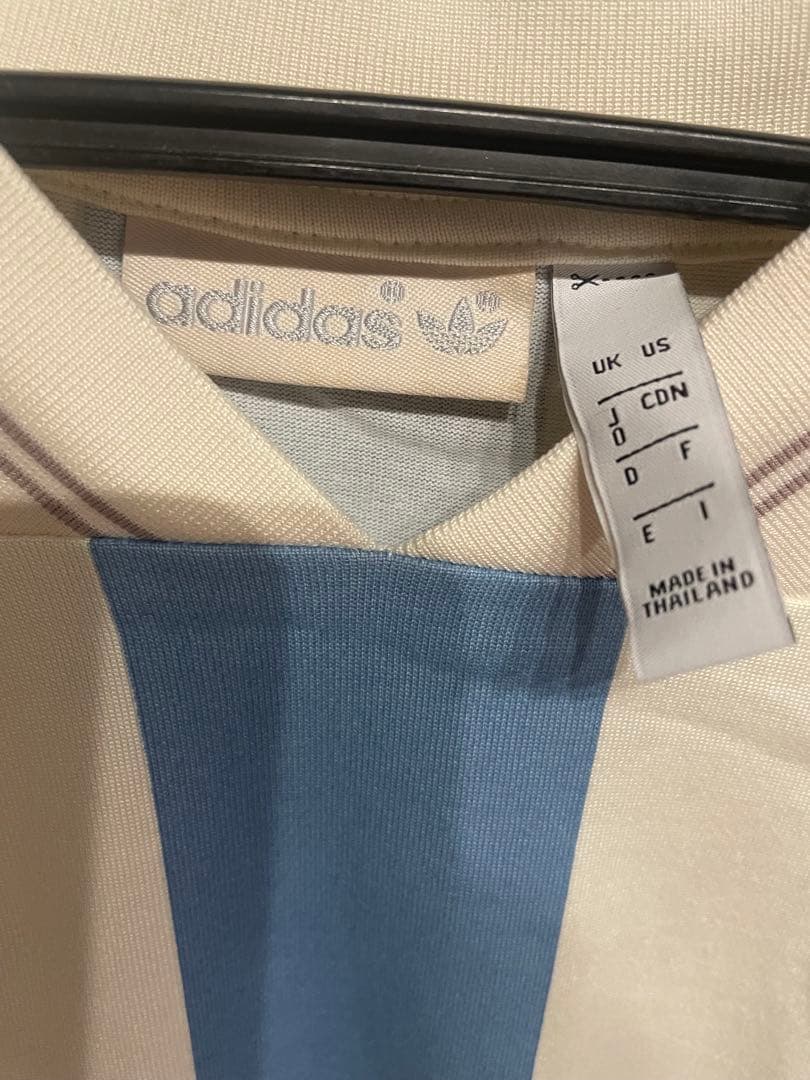 アディダスオリジナルス アルゼンチン 代表1986復刻ユニフォームシャツ