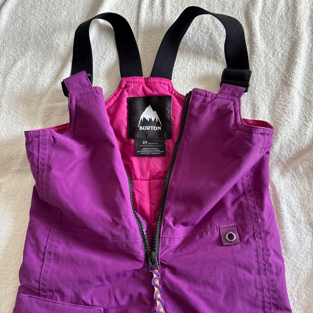 BURTON 子ども用ウェア 上下セット(ジャケット3T 、ボトム2T)