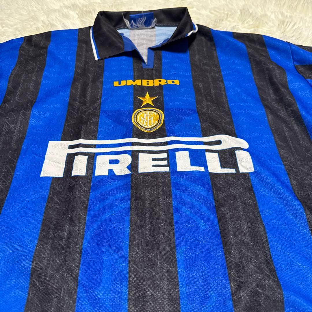 インテル アンブロ ユニフォーム エンブレム刺繍 1996-1997 M