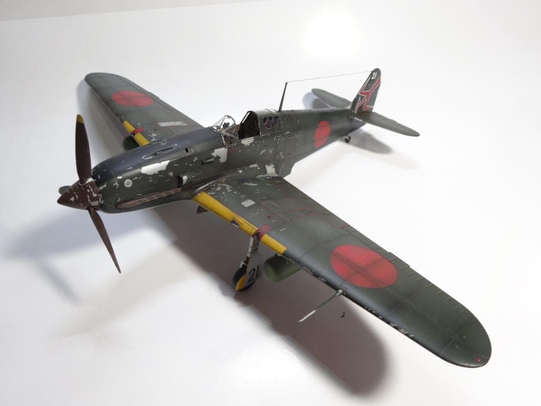 タミヤ1/48日本陸軍三式戦闘機「飛燕」完成品