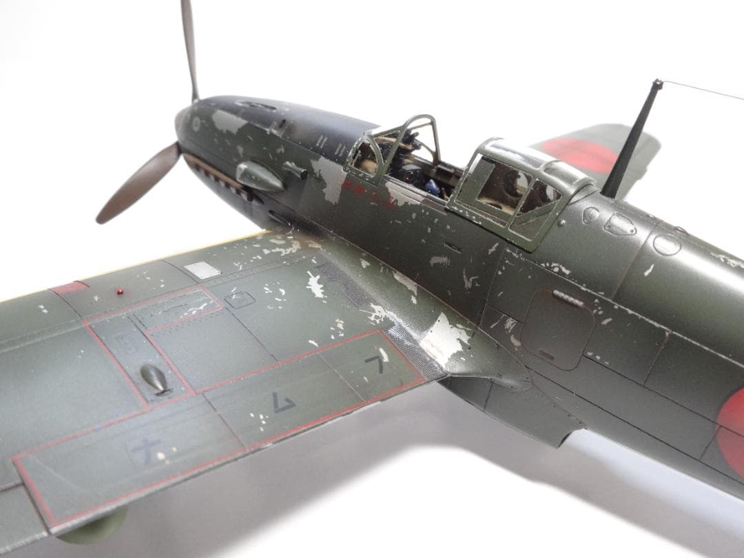 タミヤ1/48日本陸軍三式戦闘機「飛燕」完成品