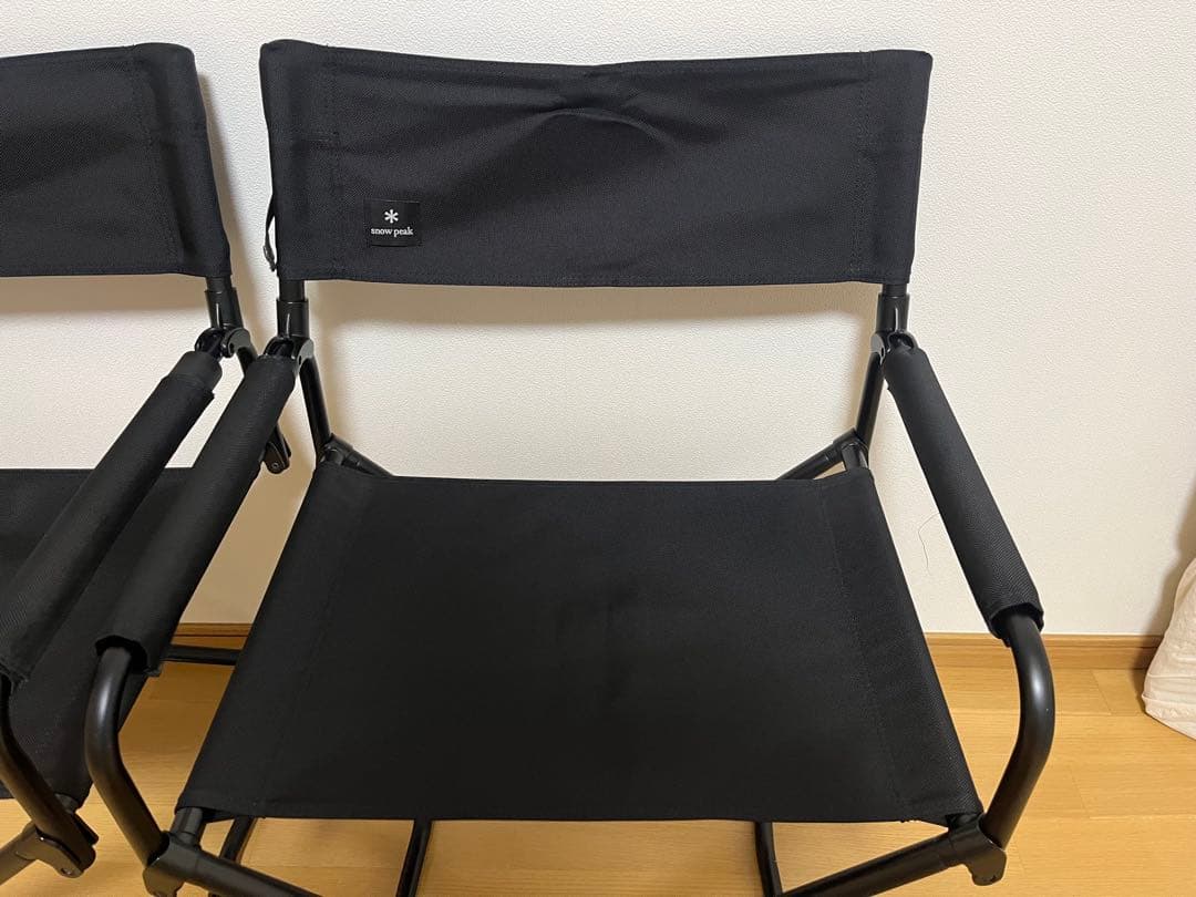ごろ スノーピーク FDチェア ブラック 雪峰祭 限定 コーデュラ