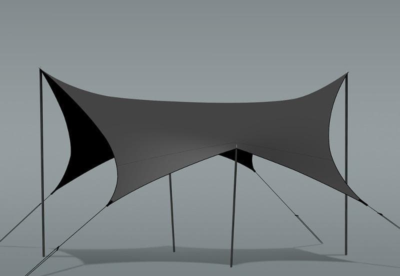 最新型 アーバンフォレスト ざぁーす　ヘキサタープ　幕男　グレー