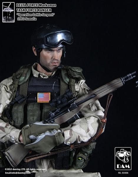 ミリタリー DAMTOYS DELTA FORCE BLACK HAWK DOWN