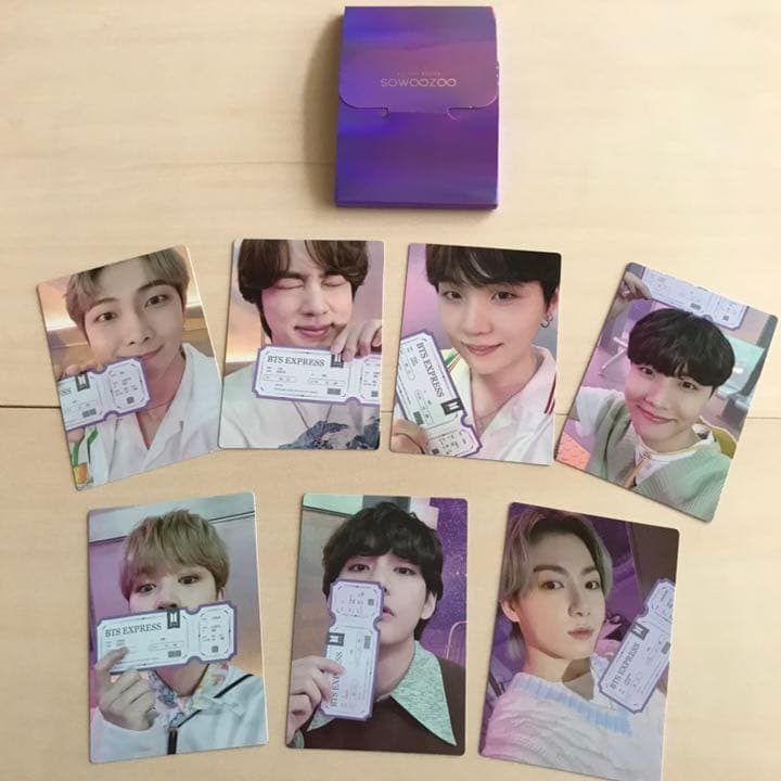 BTS SOWOOZOO ミニフォトトレカ　完全コンプ