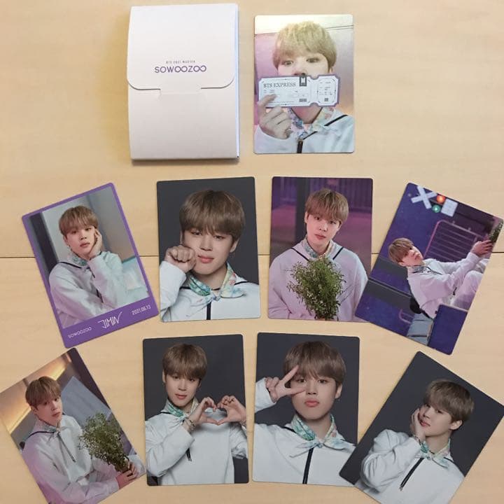 BTS SOWOOZOO ミニフォトトレカ　完全コンプ
