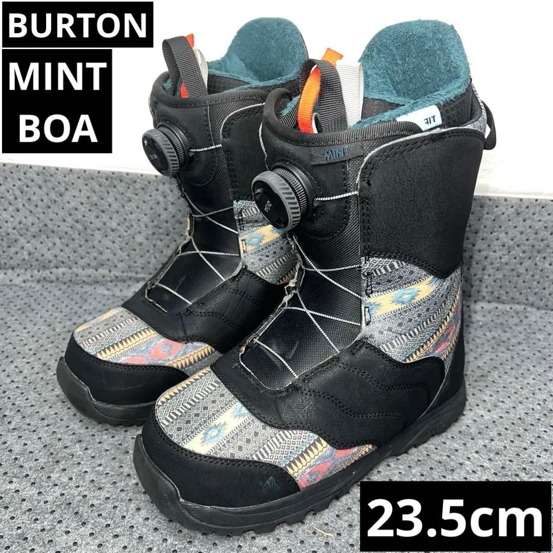 5回使用 23.5cm BURTON MINT BOA スノーボードブーツ