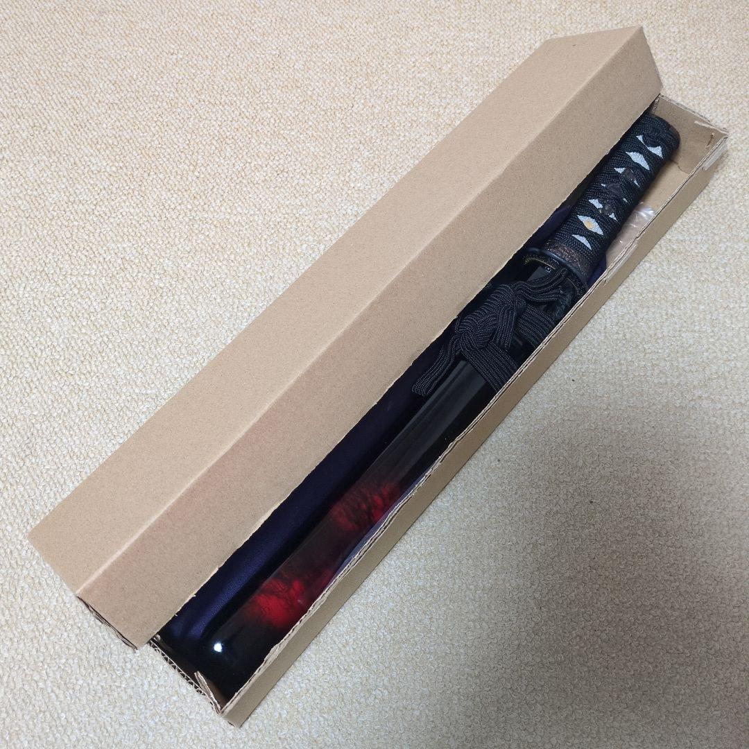 （美品）模造刀　マーブル（赤）