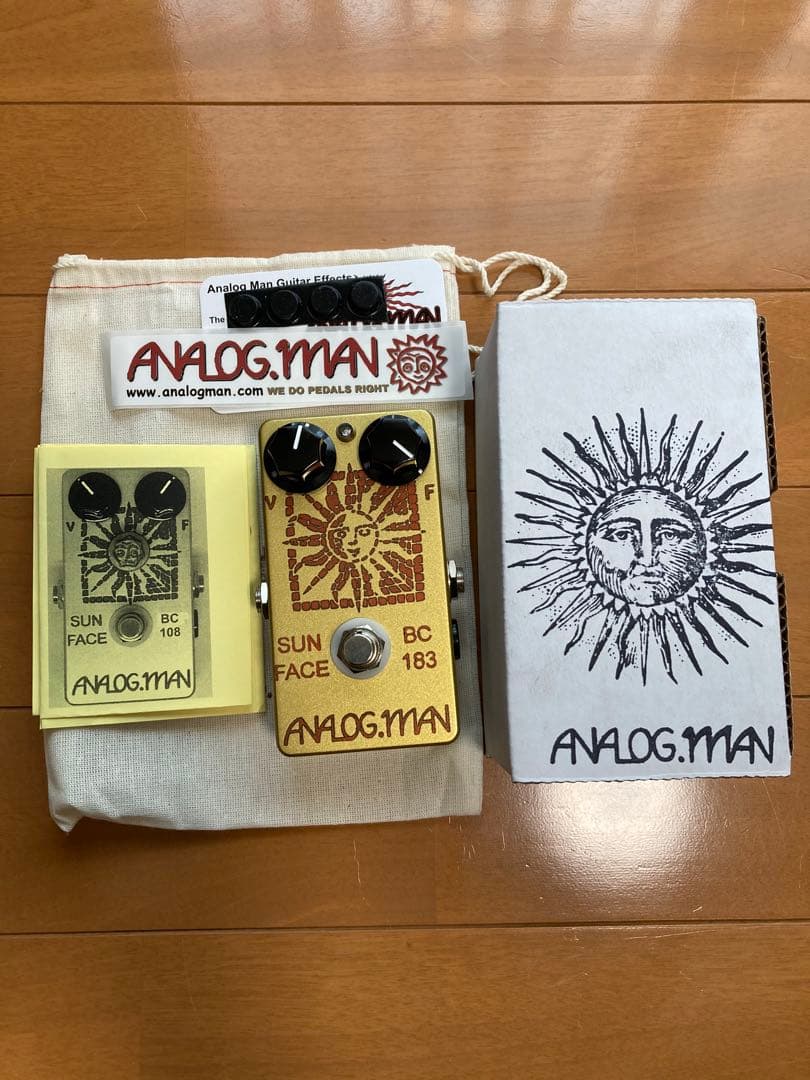新品 Analogman Sunface Fuzz BC183 DCオプション