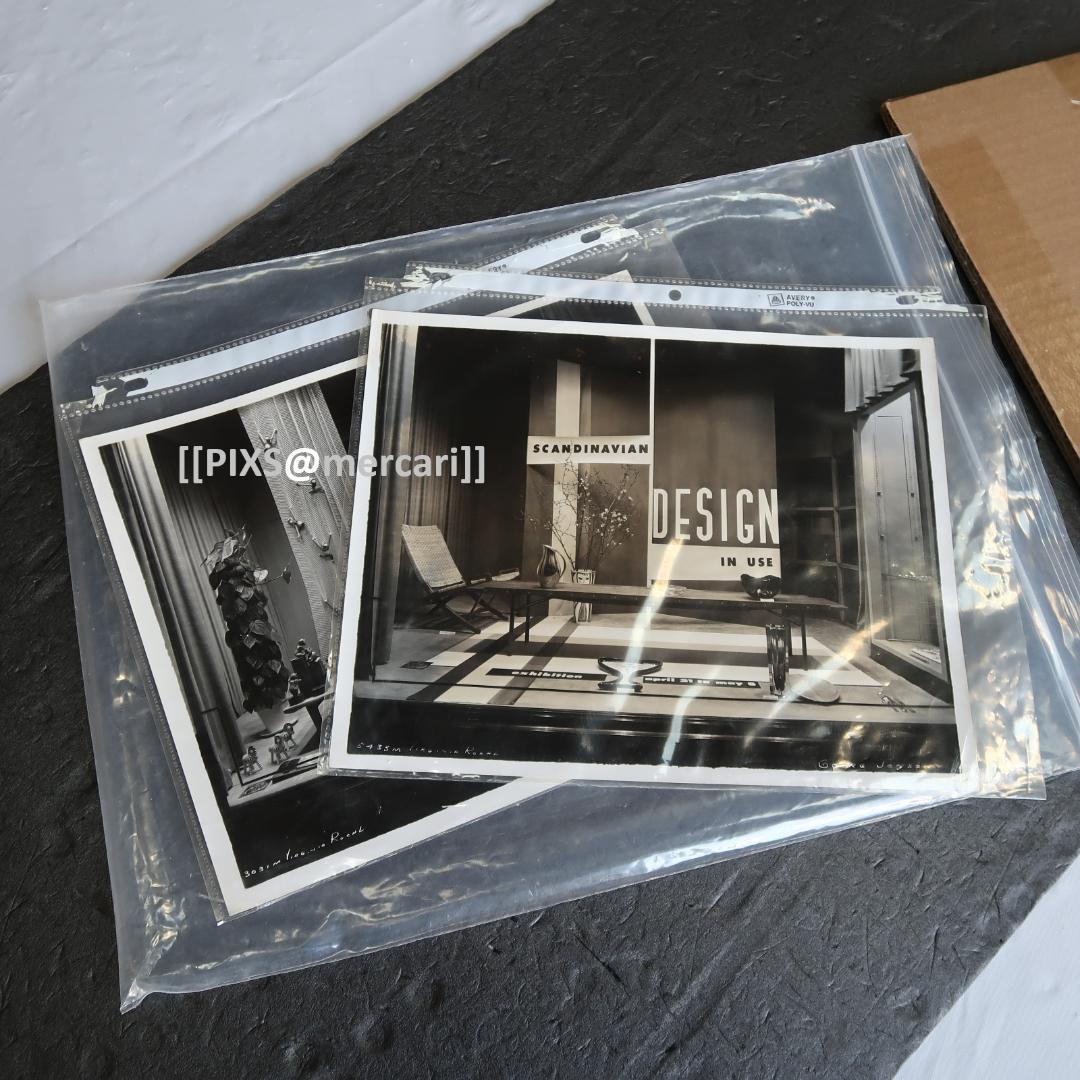   ジョージ・ジェンセン 1950年代 フォトグラフ 2枚