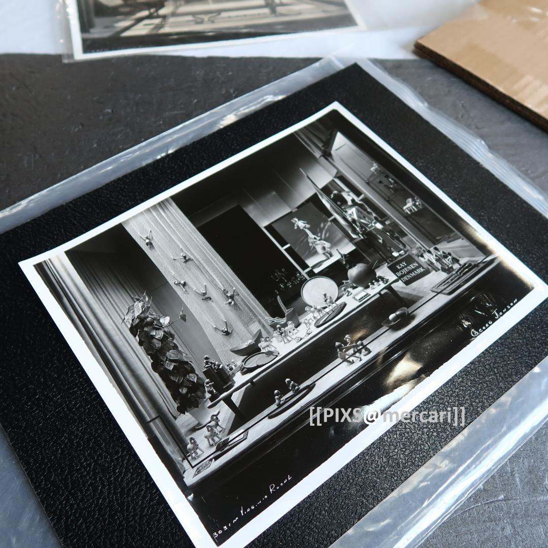   ジョージ・ジェンセン 1950年代 フォトグラフ 2枚