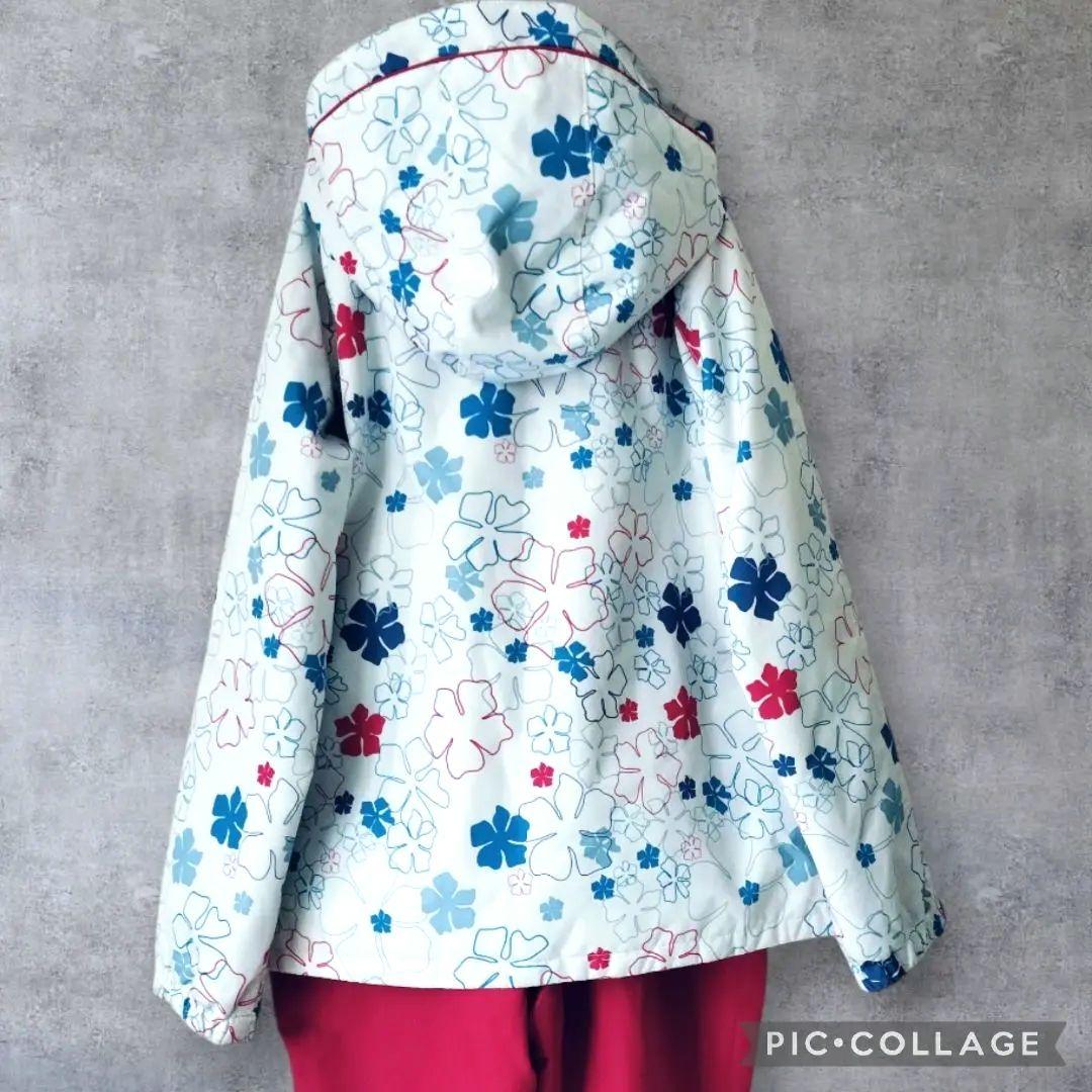 美品　Phenix クリスタルガールズ スキーウェア 160 花柄×ピンク 上下