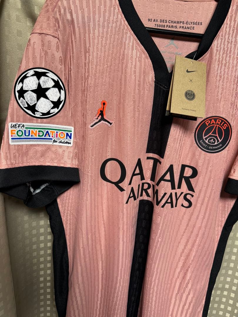 Nike Paris Saint-Germain Jersey ピンク