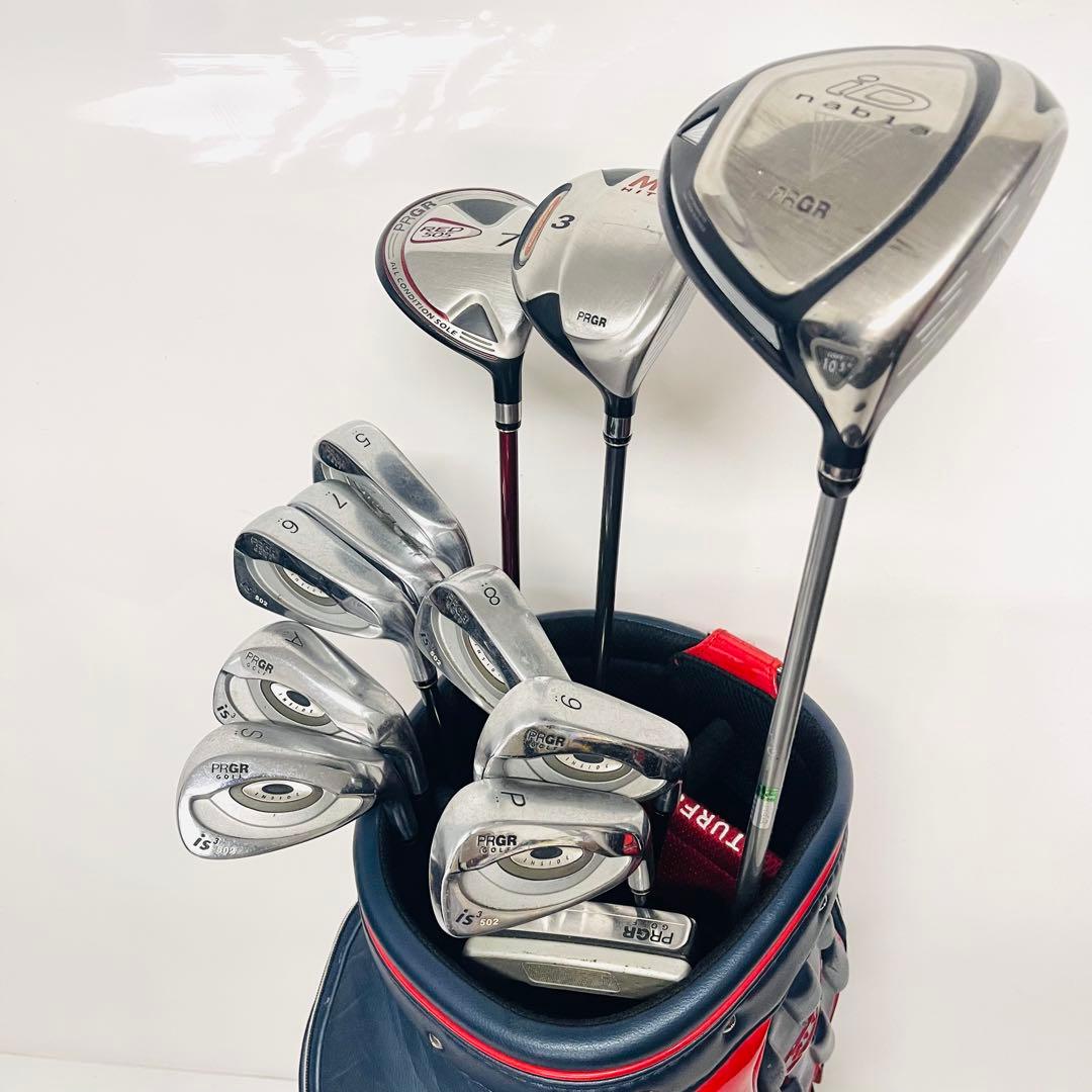 PRGR プロギア ゴルフセット クラブセット ゴルフ一式 メンズ 右利き 国産