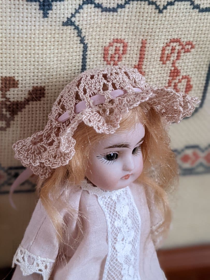 【m】アンティークビスクドール　ミニョネット　ケストナー　オールビスクドール