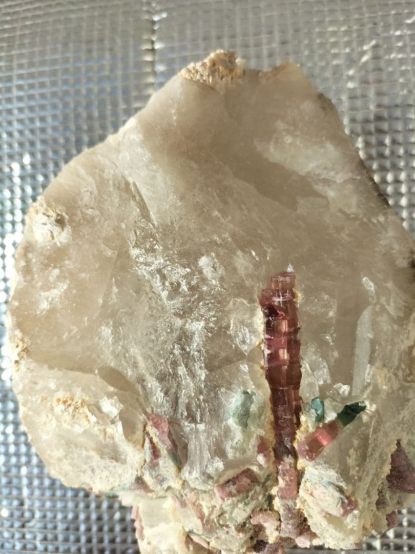 トルマリン　原石　水晶　ウォーターメロン　ルベライト