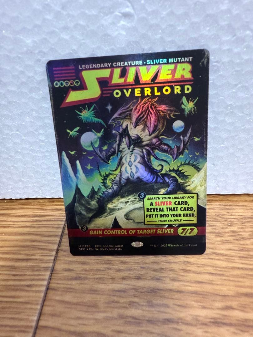MTG スリヴァーの首領　Sliver Overlord ショーケース　foil