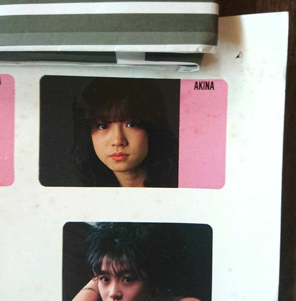 中森明菜 映像写真展 ポスター