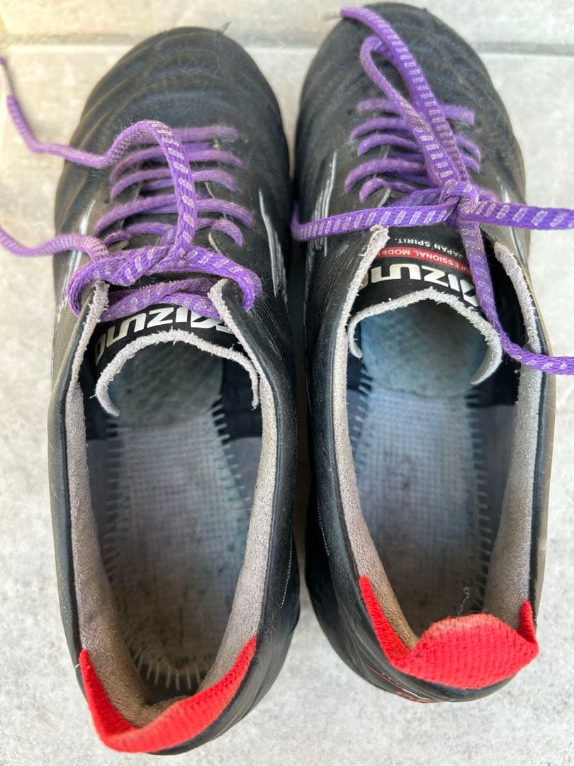 MIZUNO モレリアNEO4 スパイク 黒 22cm シューズ袋付き