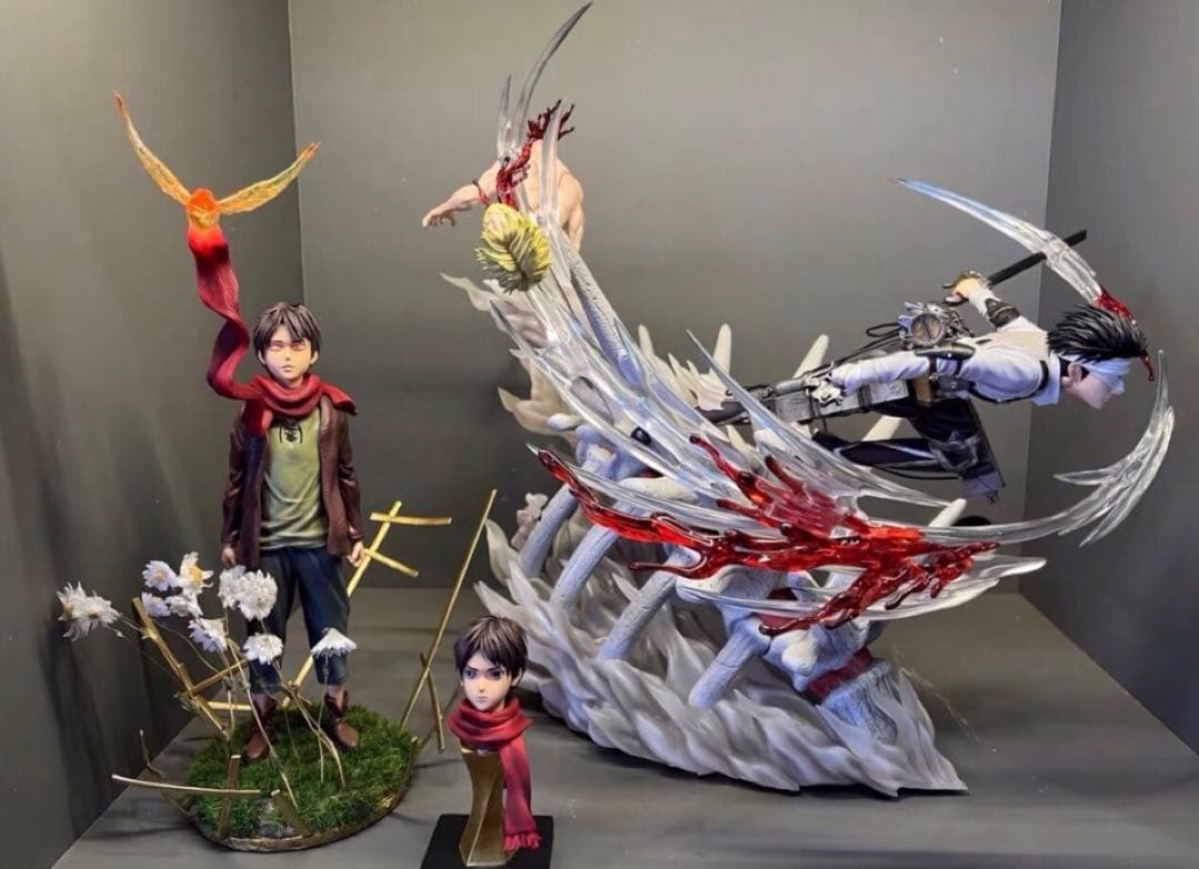 進撃の巨人  エレン フィギュア ガレージキット  GK完成品 A版