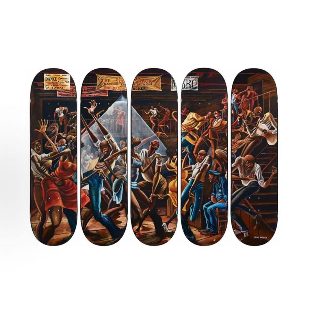 Supreme Ernie Barnes Skateboard 5枚セット