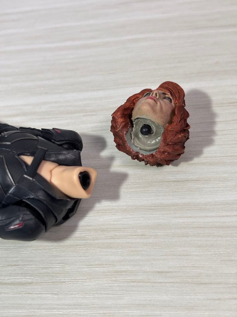 カスタムヘッド S.H.Figuartsブラックウィドウ フィギュアーツ