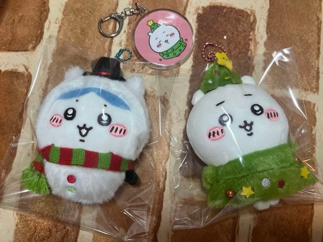 ちいかわ ハッピーホリデーなマスコット ハチワレ クリスマス 限定