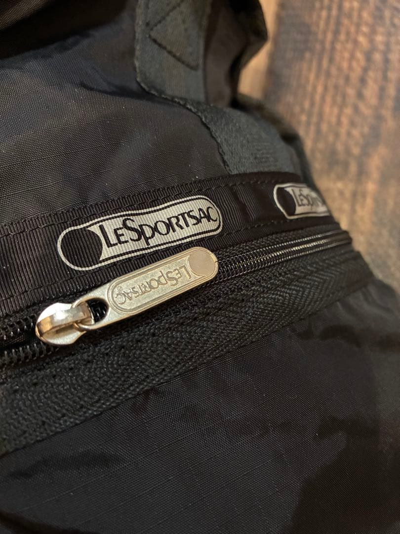 新品同　レスポートサック ボストンバッグ　オールブラック