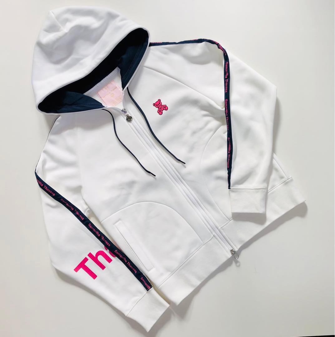 美品　サマンサタバサ　ゴルフ　under25 M 裏起毛　スウェットパーカー