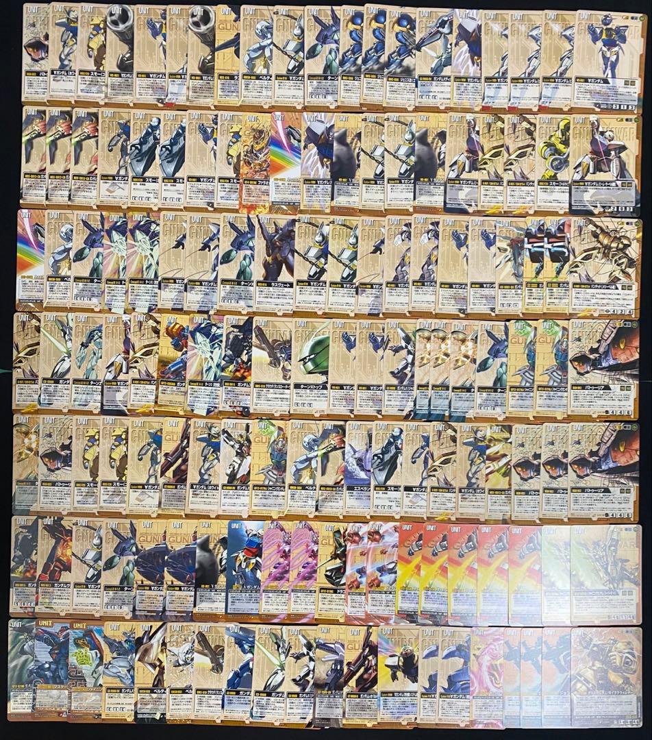 ガンダムウォーカード 茶まとめ売り①約2200枚 ギンガナム軍など