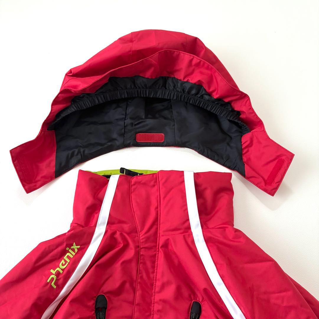Phenix スキー スノボウェア 上下セット 170 レッド/ブラック