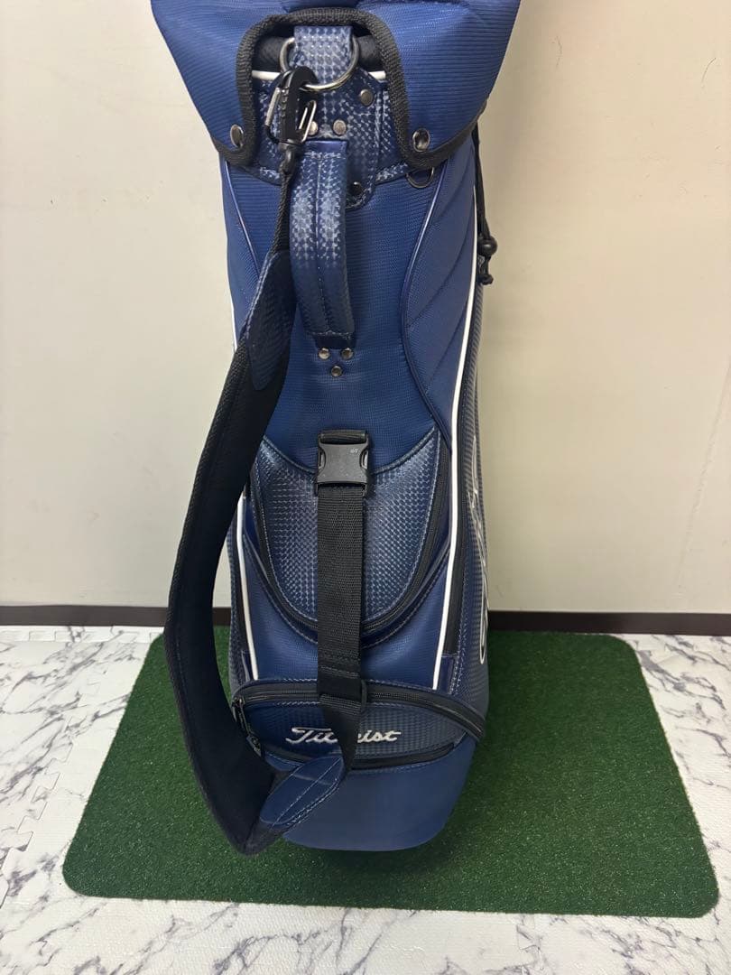 Titleist キャディバッグ 青