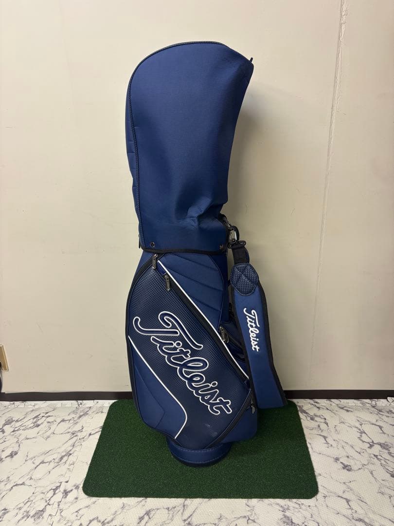 Titleist キャディバッグ 青