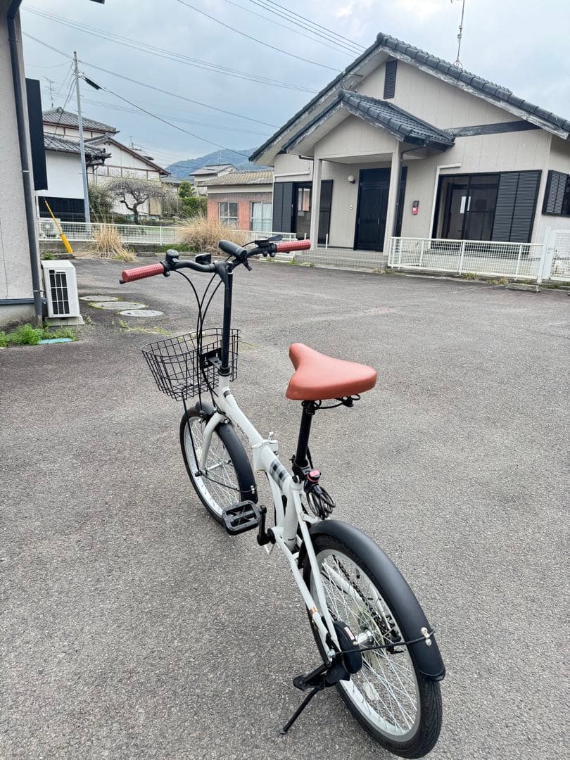 MY PALLAS マイパラス折りたたみ自転車 ホワイト