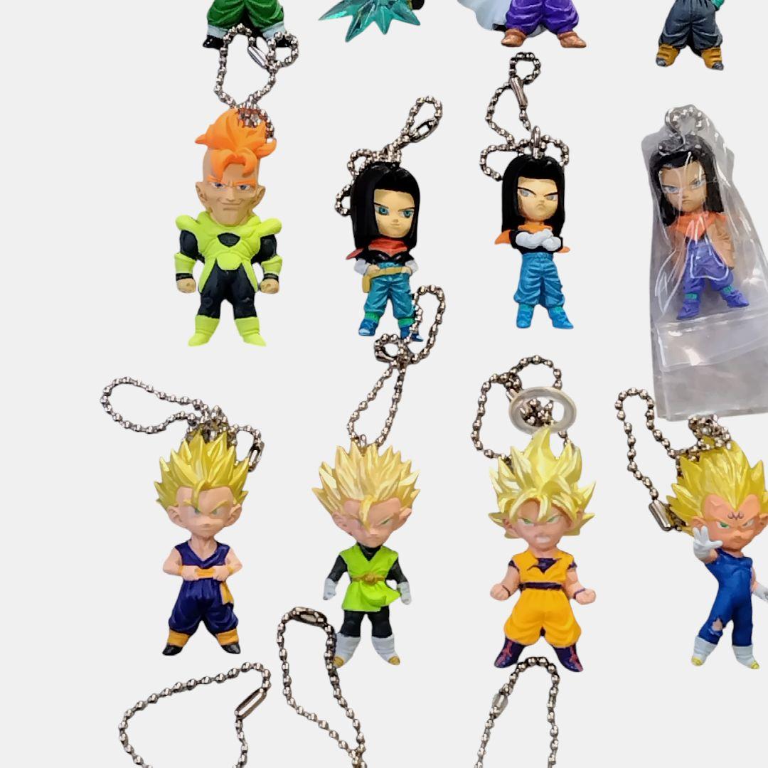 ドラゴンボール UDM まとめ売り キーホルダー スイング ストラップ 黒紐