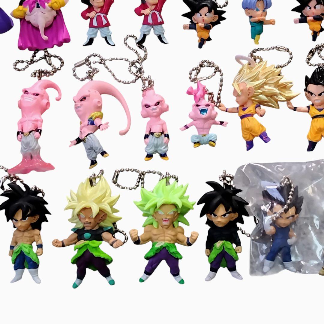 ドラゴンボール UDM まとめ売り キーホルダー スイング ストラップ 黒紐