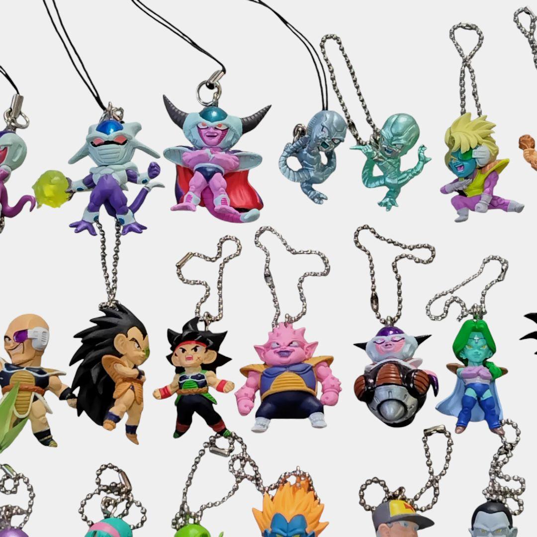 ドラゴンボール UDM まとめ売り キーホルダー スイング ストラップ 黒紐