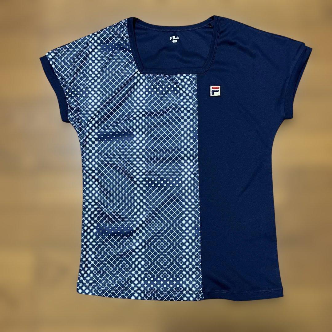 FILA ネイビー ドット柄　3点セット