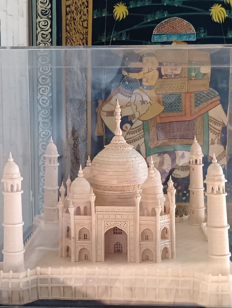 タージマハル TAJ MAHALオブジェ アンティーク　インド雑貨　模型